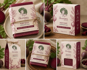 Ruby Root Natural Soap